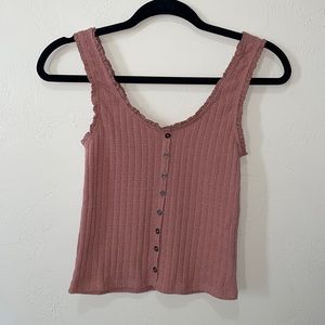 Mauve tank top